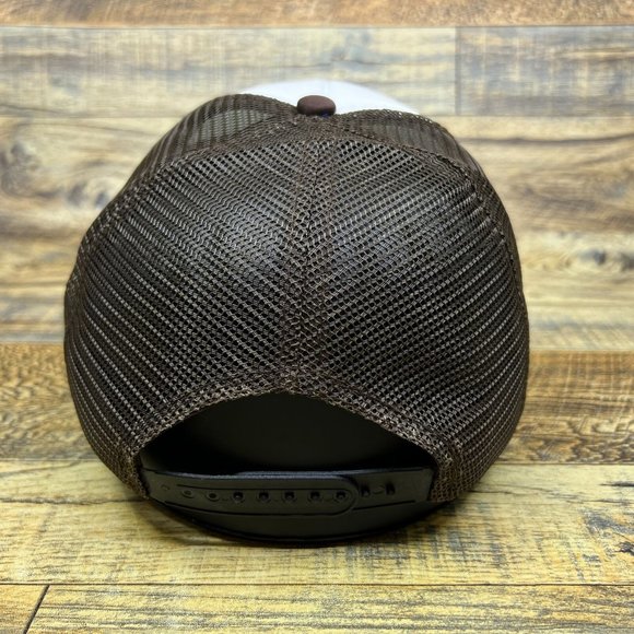 Prescott Frontier Days Rodeo Brown Snapback Cowboy Country Bull Riding Ball Cap - Picture 5 of 8